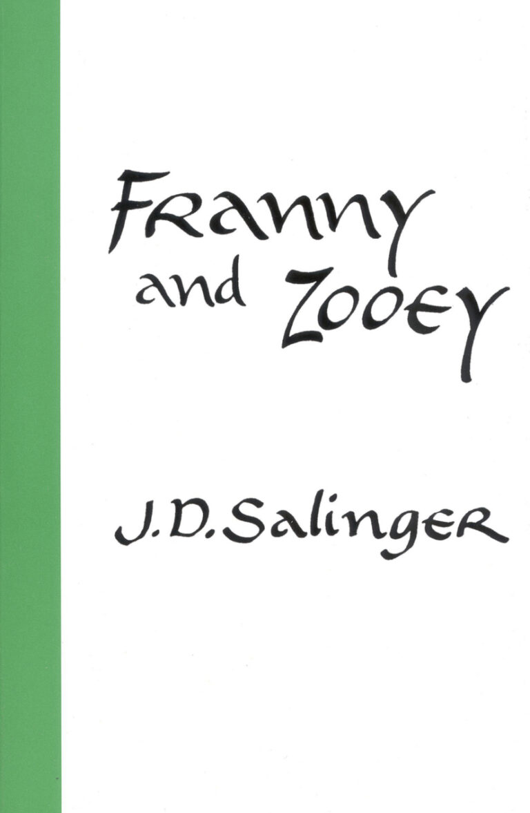 Franny and Zooey by J.D. Salinger: A Book Recommendation